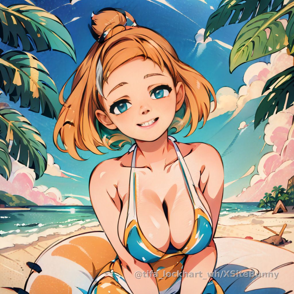 random generations - blonde on the beach