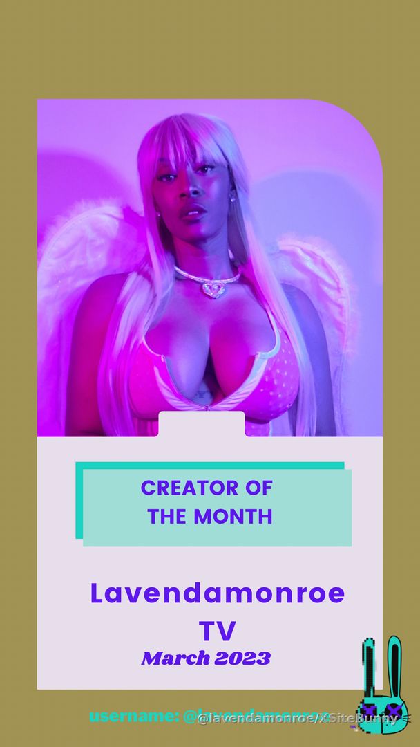 Hey March Madness 💜💙

Those of you who KNOW ME KNOW KNOW ME especially before social media before I started acting, know I  was a hip hop dancer, burlesque  performer, video vixen and boudoir model. As many of you have noticed there is a slight rebrand  since I've switched careers. If Black Chyna & Cardi B can do it...so can I.
 😄🤘🏾

As I approach 35 ( yea I'm still fine 🙂) in April and look at the scope of my life I've done alot seen alot and I'd never be ashamed of my looks, my sexuality or this body...you know I love this fupa. ( I'm getting abs this year tho lol)

@Xsitebunny gave me a place to share my boudoir / cosplay photography and talk to my most dedicated fans. So I'd I like to say thank you everyone who supported my journey  and NEVER  JUDGED. My photographers @quacknationstudios & @takenbytaj for always bringing that heat 🔥. I also would like to thank xsitebunny for naming me, the creator of the month for March 2023. THANK YOU 👏🏾 😊 
.
.
#transparency #thankful