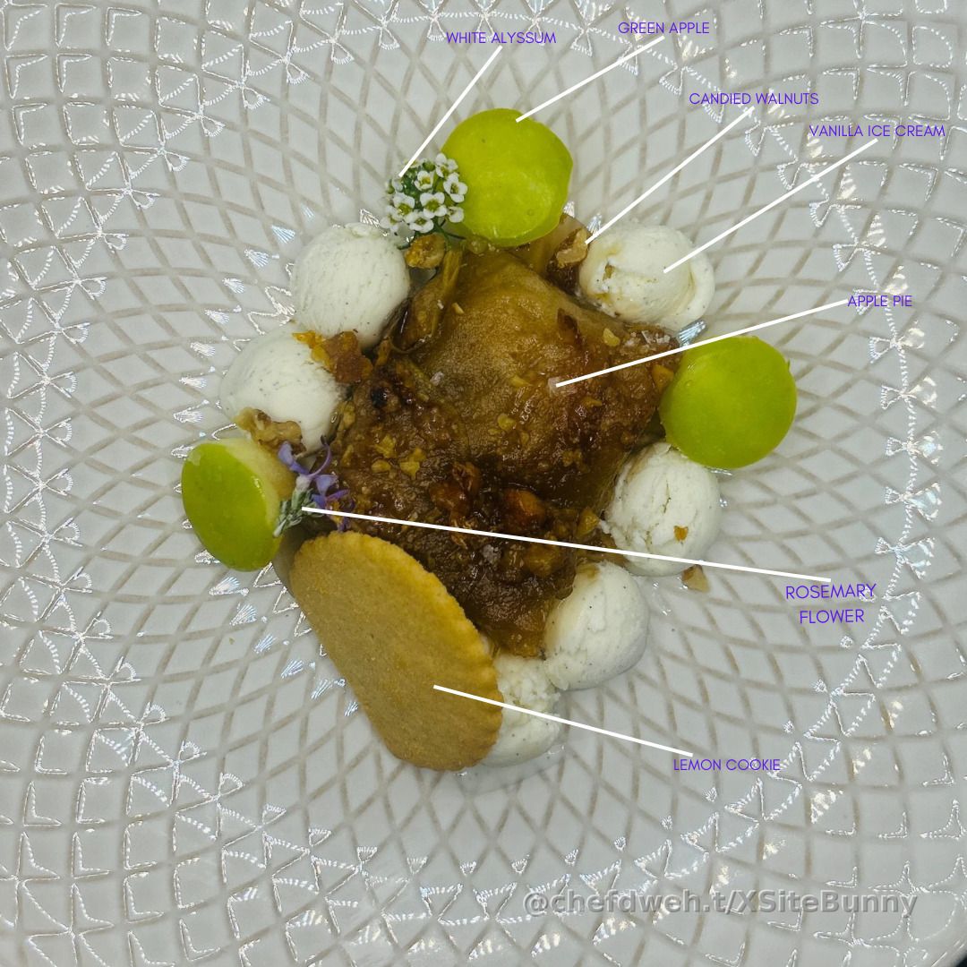 I love apple pie, this is my take on it 