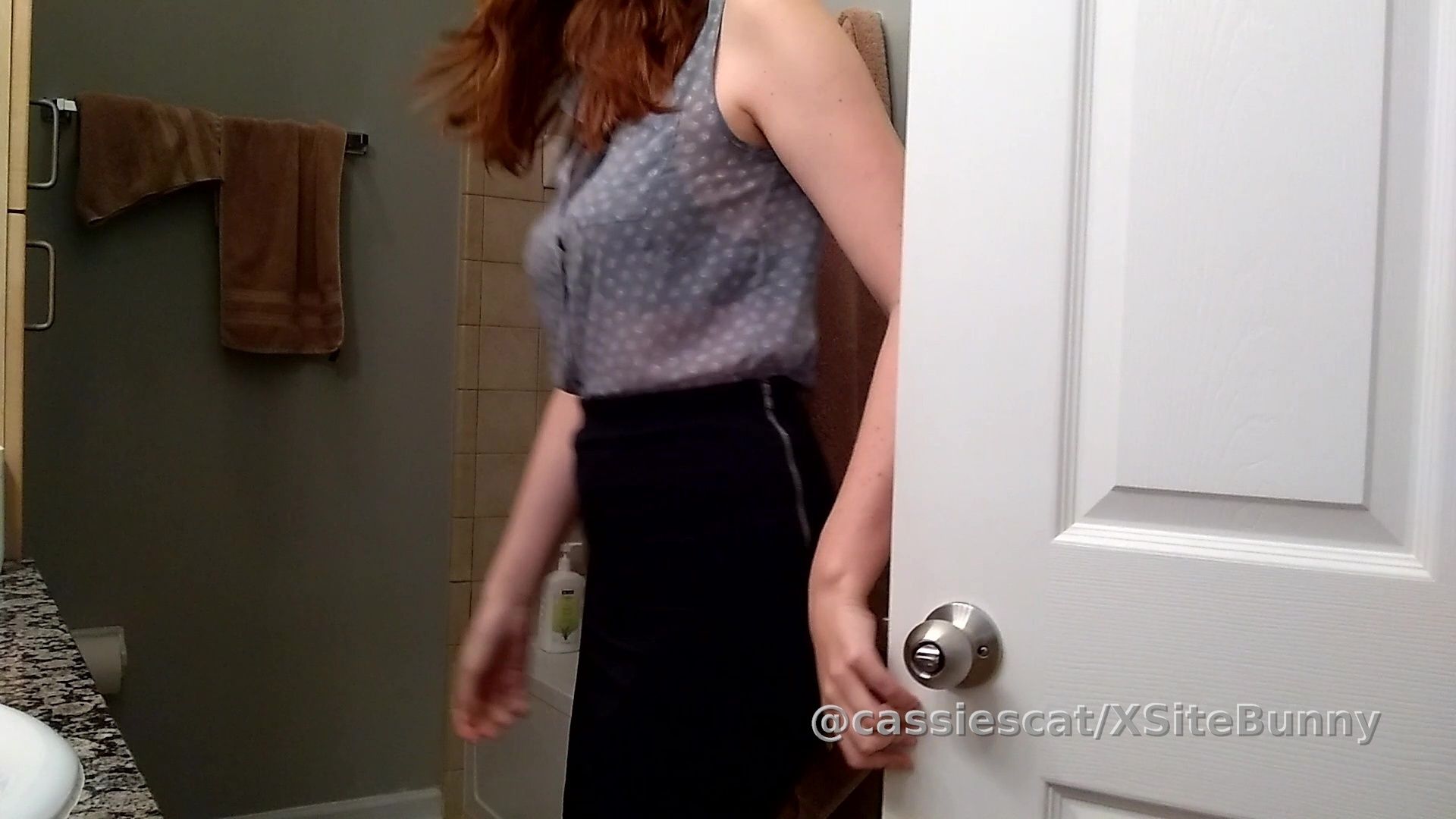 Caught by Kinky Neighbour: Strip, Farts + Shitting

You were being a great neighbour to help out the cute girl next door with her broken toilet while she ran errands, but when I got back early, everything changed. 

I catch you jerking off to my shit stained dirty panties. You're very shocked and embarrassed but I'm actually flattered you're interested in me so much to try to use my disgusting messy panties to cum with. I decide I'm gonna put on a show for you ;) 

I start to strip slowly, teasing you and farting through my tight skirt and panties. I ask you to smell my farts since sniffing my panties turned you on so much. Once I'm naked I keep farting. And plan my finale. 

I kneel onto the floor and show you my very creamy grool covered pussy which got juicy from all the sexual tension between us. I pulse my asshole and let out a couple little farts again before starting to push out a big long shit. 

I count you down to cum while I'm shitting for you on the floor - cum when I get to zero! 