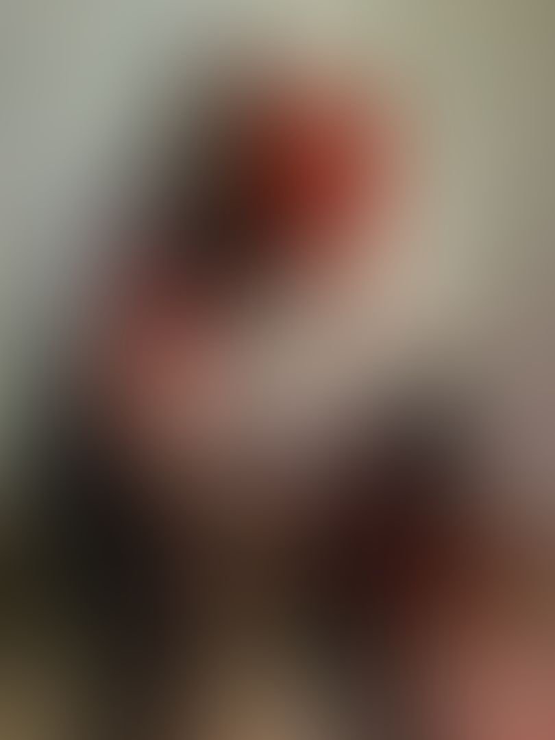 What's black, white, red & cute all over? My outfit! This lingerie set is red hot fire. 