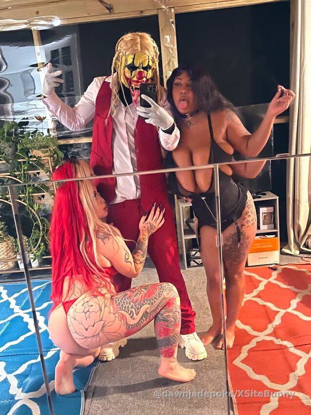 Clowning with Gibby and my girl @playboychachii 