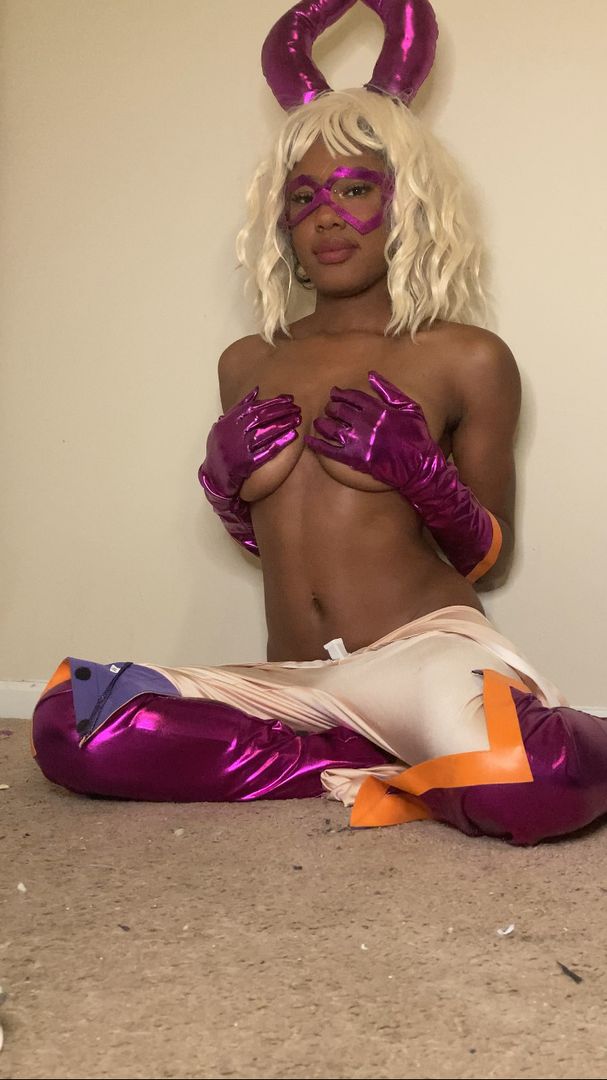 Mt. Lady is a little shy :3