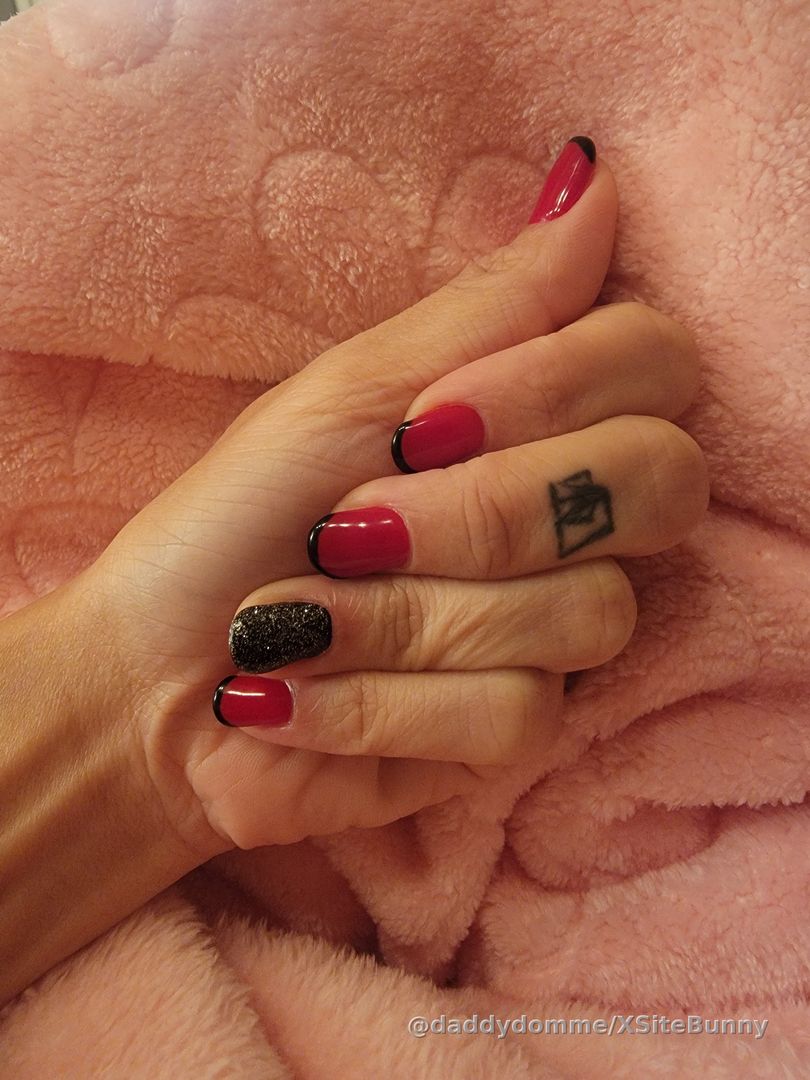 Naughty Holiday Nails 