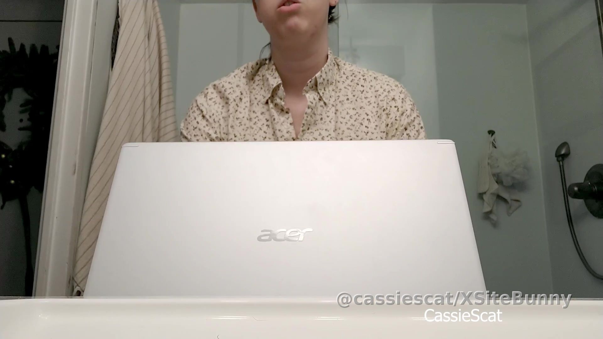 Constipated Toilet Shitting in the Office Bathroom

It's a busy day at the office, and I'm struggling to find time for a toilet break. After holding it in for way too long, I finally manage to get to the bathroom for an overdue pee. But holding my poop in for so long has made me constipated. I strain as hard as I can, but I can't push it out before my stupid boss interrupts me to remind me we're having another meeting.

I get back to work, but struggle to focus as the turd starts pushing its way out again. I'm finally ready to take another trip to the bathroom. This time I strip off all my clothes except for my stockings, massage my tummy and try to relax. After some straining, I show you a close-up of my asshole as I push out a few little turds. I then take a squat position on the toilet and FINALLY I'm able to push out the rest of the poop, however I barely get time to wipe my ass before my boss is pestering me outside the stall again. All that stress just to take a fucking shit!
