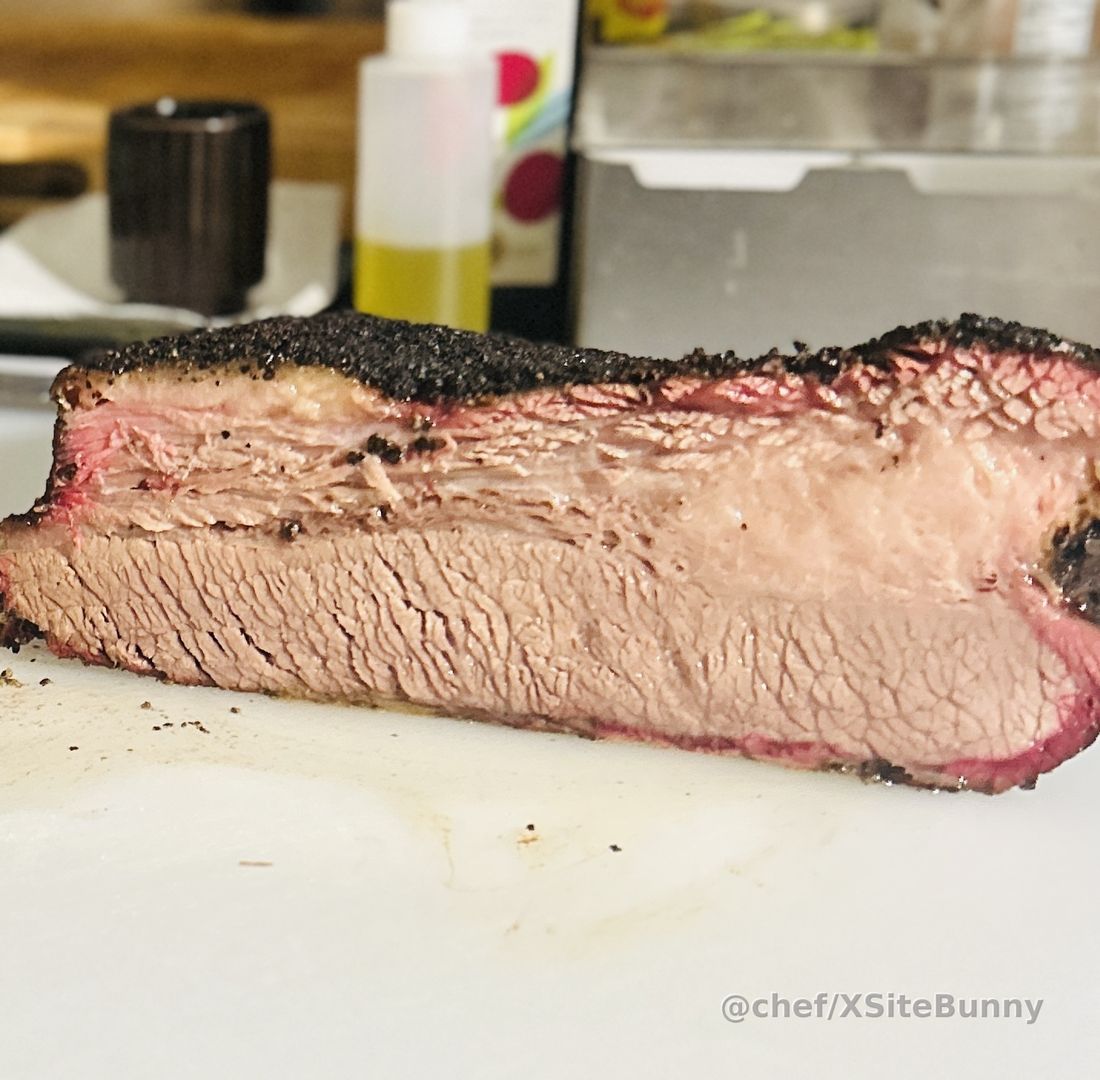 This is what hours of patience and precision look like. Juicy, tender brisket with a deep bark and a perfect smoke ring—crafted with care and cut with pride. From fire to flavor, this is the kind of BBQ that speaks for itself.

