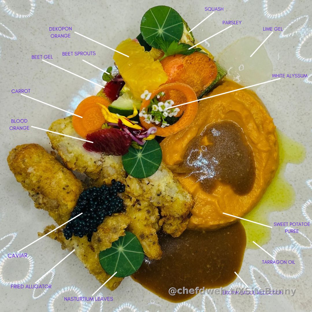 If you like alligator, you will enjoy this fried alligator dish