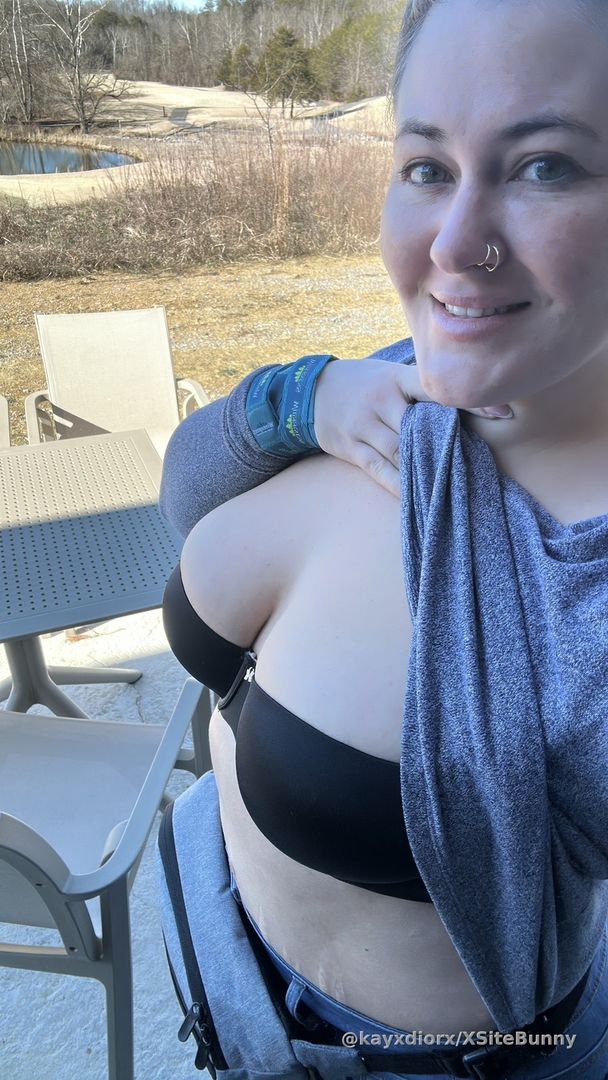 You and me are on a golf course ALONE…what is the first thing you would do to me?