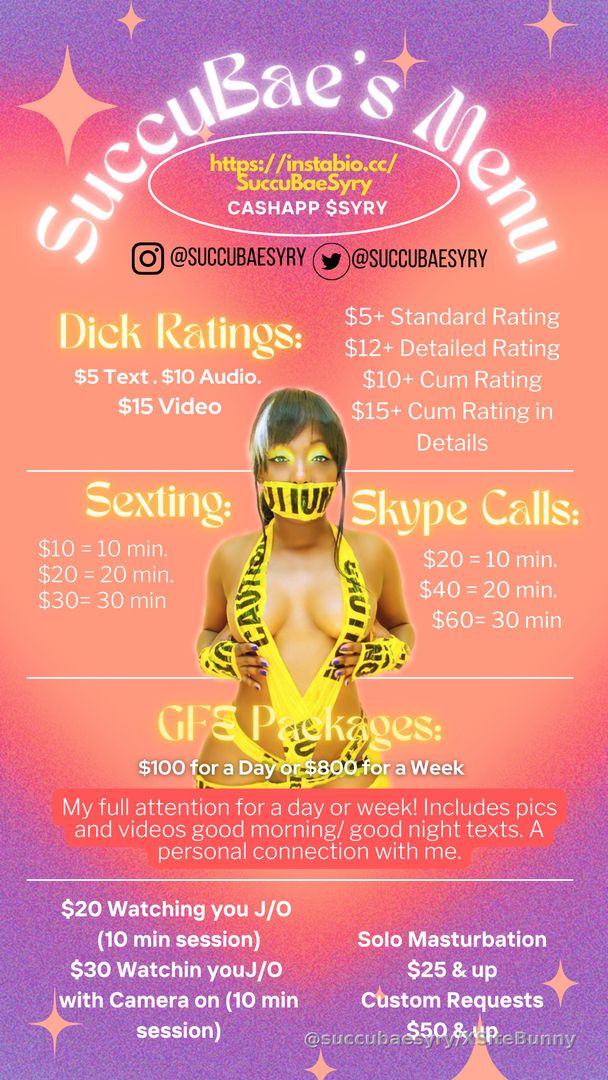 My Menu My Lovely,
If your into Soft Mommy Dommes; I'm the Perfect Pint Size Succubus For you.

#fyp #ebony #petite #thickthighs #curvywomen #BigButt #FatAss 