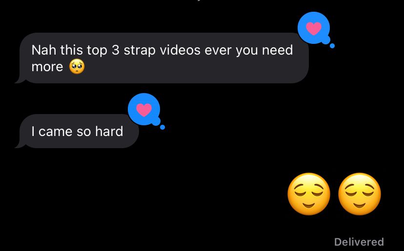 I love it when y’all tell me you came after watching 😌 warms my coochie