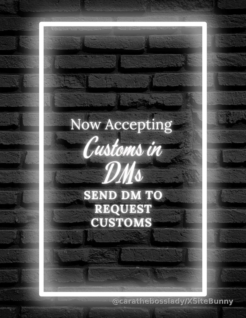 Send a DM to request your custom content ✨ 