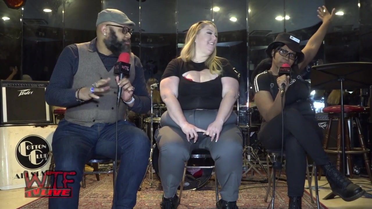 WTF TV Live 4/19/22: PLATINUM PUZZY
On this week's episode we have Platinum Puzzy on the show as talks about having the BBW Runway show at Exxxotica Chicago and other projects coming up.
This video was shot at the Cotton club in New York City and aired on a taped delay.

(WTF TV Live is hosted by Nelson Torres and airs LIVE every Tuesday
night at 11:00pm EST on Manhattan Spectrum Cable Ch.34 and Verizon
FiOS Ch.35. It is also streamed LIVE at www.mnn.org - click on
