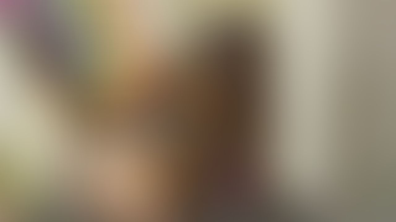 Pet play with the Wolf (Eli) and Golden Locs