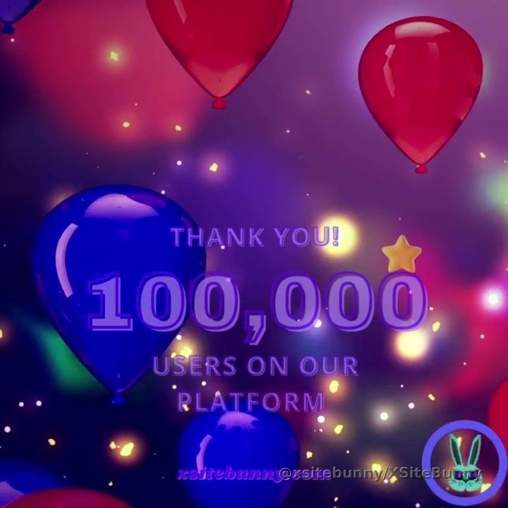 100,000 users on XSite Bunny and we’re just getting started. Thank you to every single one of you for being part of this journey. Your energy, creativity, and support have built something incredible. Let’s keep breaking barriers together. #100KStrong #XSiteBunny #MilestoneMoment