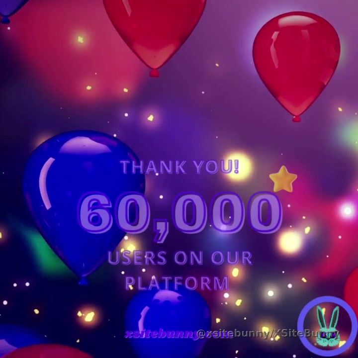 We’ve hit an incredible milestone—60,000 users on XSite Bunny! A huge thank you to our amazing community for making this possible. Your support, engagement, and passion are what drive us forward. Let’s keep growing and creating something extraordinary together! #60KStrong 
