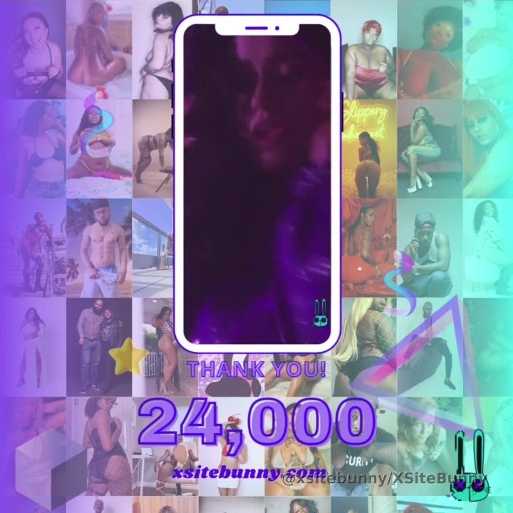 24,000!!! We hit another great milestone on #xsitebunny we couldn’t have done it without all of the amazing XSite Bunny content creators, y’all are making this year a great year of growth. Let’s keep it up xsitebunny.com